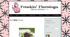 Desktop Screenshot of freakinflamingo.com