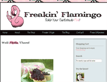 Tablet Screenshot of freakinflamingo.com